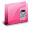 Folder Poison Pink Icon 64x64 png